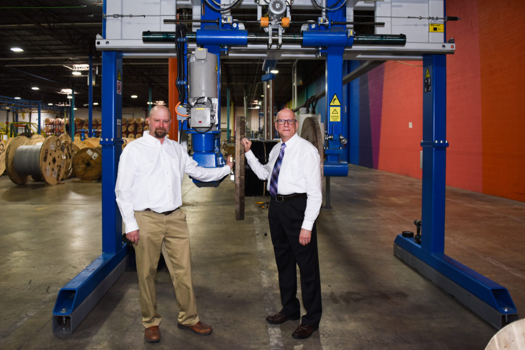 Incab America extrusion ADSS line