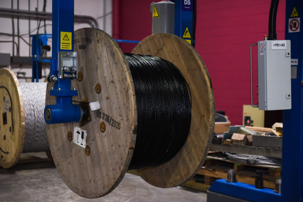 Incab America extrusion ADSS line