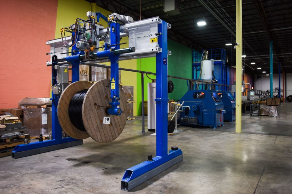 Incab America extrusion ADSS line